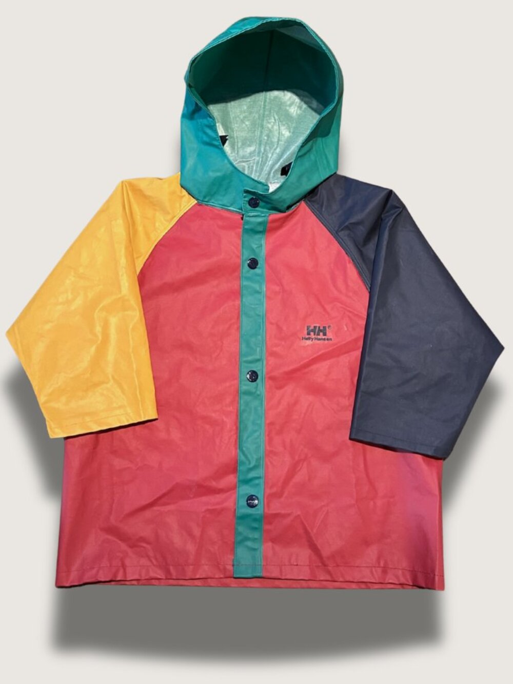 Vintage Helly Hanson Colourblock Rain Jacket